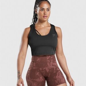 Gym Shark POWER OPEN BACK CROPPED TANK